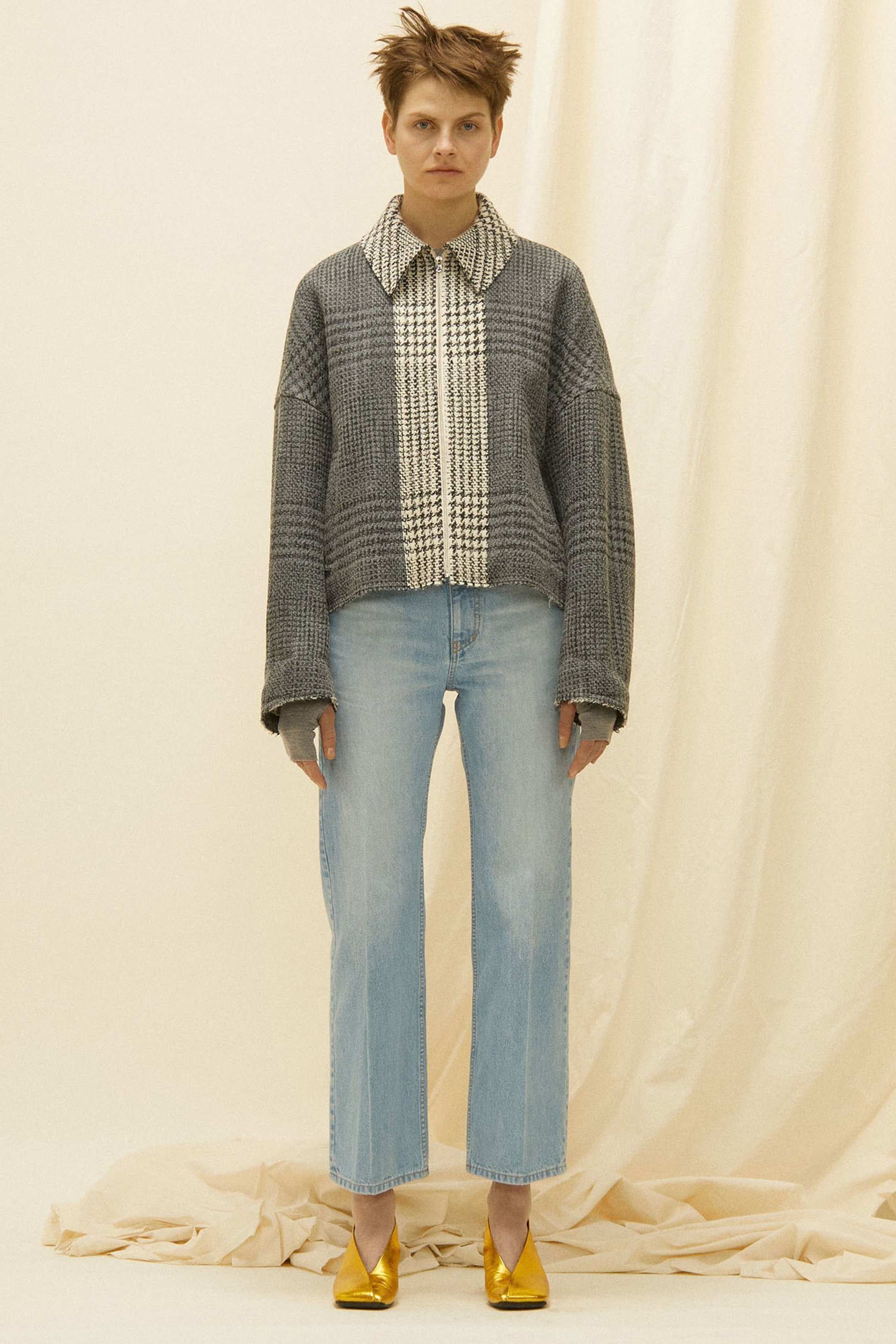 【マルティニーク/martinique】の【CURRENTAGE】Coated Tweedハリントンジャケット 人気、トレンドファッション・服の通販 founy(ファニー) 　ファッション　Fashion　レディースファッション　Fashion for Women　アウター　Coat / Outerwear Collection　コート・ロングコート・ピーコート　Long Coats, Peacoats & More　レディースジャケット・軽アウター　Jackets　クラシック　Classic, Timeless Style　クール　Cool, Chic　ショート　Short, Short Length　ジャケット　Jacket, Outerwear　スタンダード　Standard, Basic　スポーツ　Sports, Activewear　ツイード／ツィード　Choker, Choker Necklace　フロント　Front, Front Design　プリント　Print, Printed Pattern　モダン　Modern, Contemporary　ヴィンテージ　Vintage Style　other-2|ID: prp329100004608833 ipo3291000000033663252