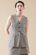 【マルティニーク/martinique】のストレッチジレ(セットアップ可) チェック|ID: prp329100004608837 ipo3291000000035682046