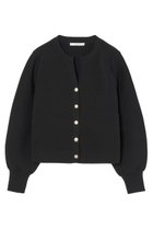 【アナイ/ANAYI】のコットンポリエステルビジュー カーディガン ブラック|ID: prp329100004608845 ipo3291000000032951442