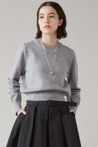 【マルティニーク/martinique】のテンションウールプルオーバー[アンサンブル対応可] 人気、トレンドファッション・服の通販 founy(ファニー) ファッション Fashion レディースファッション Fashion for Women トップス・カットソー Cut & Sew Tops ニット Knit Tops & Sweaters アンサンブルニット Knit Ensembles & Twin Sets カジュアルプルオーバー・ニットトップス Pullovers & Knit Tops / Casual Pullovers おすすめ Recommended / Our Picks アンサンブル Ensemble Set カーディガン Cardigan, Knitwear クラシック Classic, Timeless Style ジャケット Jacket, Outerwear ストレッチ Stretch, Stretchy Fabric ミドル Middle Length, Mid Height thumbnail グレー|ID: prp329100004608847 ipo3291000000032951595