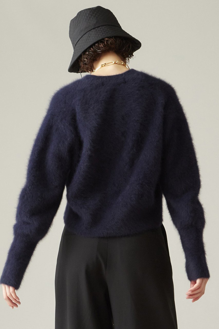【マルティニーク/martinique】のFOXショートプルオーバー 人気、トレンドファッション・服の通販 founy(ファニー) 　ファッション　Fashion　レディースファッション　Fashion for Women　トップス・カットソー　Cut & Sew Tops　ニット　Knit Tops & Sweaters　カジュアルプルオーバー・ニットトップス　Pullovers & Knit Tops / Casual Pullovers　なめらか　Smooth, Silky Texture　ショート　Short, Short Length　シルク　Silk, 100% Silk　バランス　Balance, Style Balance　フォルム　Silhouette, Form　other-3|ID: prp329100004608857 ipo3291000000032951888