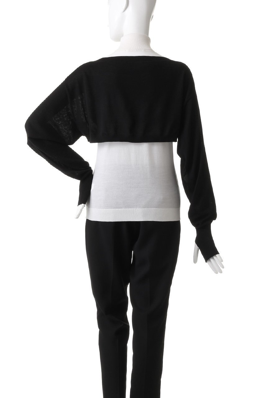 【マルティニーク/martinique】の【CURRENTAGE】タートルネック&クロップドトップレイヤーニット 人気、トレンドファッション・服の通販 founy(ファニー) 　ファッション　Fashion　レディースファッション　Fashion for Women　トップス・カットソー　Cut & Sew Tops　ニット　Knit Tops & Sweaters　カジュアルプルオーバー・ニットトップス　Pullovers & Knit Tops / Casual Pullovers　タートルネック・ハイネックトップス　Turtlenecks & High-Neck Tops　アメリカン　American Style　インナー　Innerwear　ショート　Short, Short Length　スリーブ　Sleeve, Long Sleeve / Short Sleeve　タートル　Turtleneck, Turtle Collar　タートルネック　Turtleneck, High Neck　other-4|ID: prp329100004608872 ipo3291000000035042315