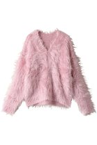 【メゾンスペシャル/MAISON SPECIAL】の2way V-neck Shaggy Knit Wear/2WAY Vネックシャギーニット PNK(ピンク)|ID: prp329100004608874 ipo3291000000032952503
