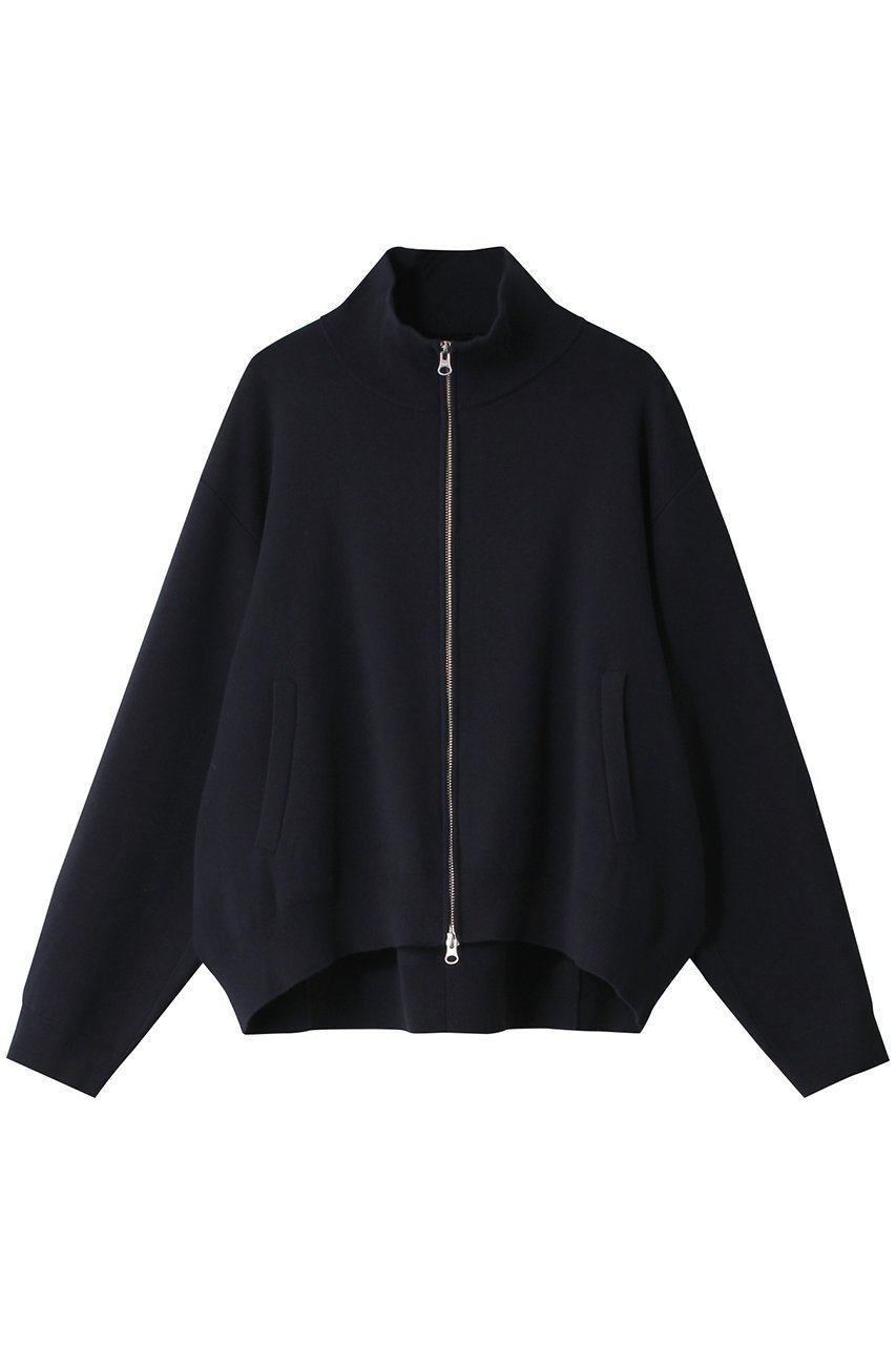 【マリリンムーン/MARILYN MOON】の【WALANCE】seawool×オーガニックコットンニットブルゾン 人気、トレンドファッション・服の通販 founy(ファニー) 　ファッション　Fashion　レディースファッション　Fashion for Women　アウター　Coat / Outerwear Collection　レディースジャケット・軽アウター　Jackets　ブルゾンジャケット・スポーティアウター　Blouson Jackets　なめらか　Smooth, Silky Texture　ジップアップ　Zip-Up, Full Zip　ジャケット　Jacket, Outerwear　フェミニン　Feminine, Girly　ブルゾン　Blouson, Bomber Jacket　ロング　Long, Long-Length　抗菌　Antibacterial, Bacteria-Resistant　 other-1|ID: prp329100004608879 ipo3291000000032952656