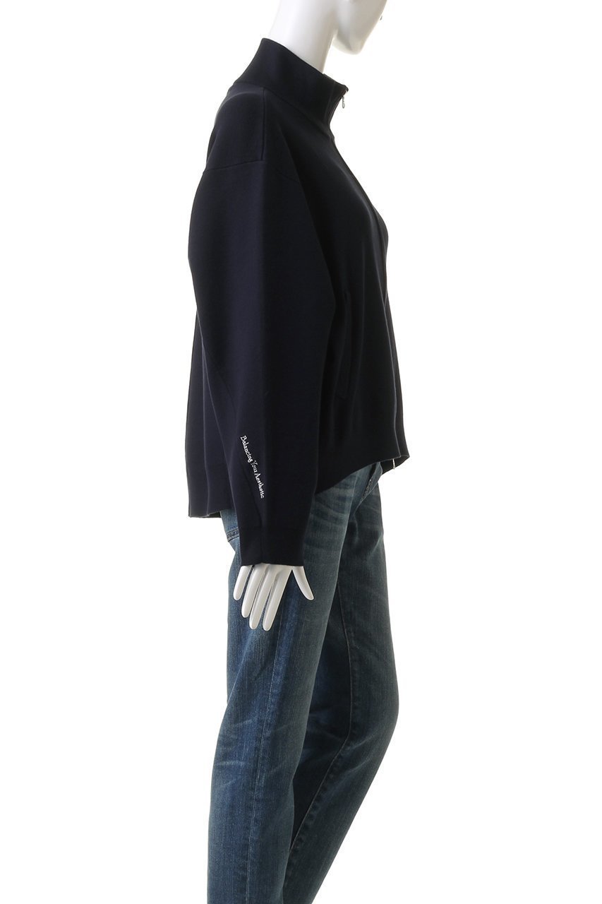 【マリリンムーン/MARILYN MOON】の【WALANCE】seawool×オーガニックコットンニットブルゾン 人気、トレンドファッション・服の通販 founy(ファニー) 　ファッション　Fashion　レディースファッション　Fashion for Women　アウター　Coat / Outerwear Collection　レディースジャケット・軽アウター　Jackets　ブルゾンジャケット・スポーティアウター　Blouson Jackets　なめらか　Smooth, Silky Texture　ジップアップ　Zip-Up, Full Zip　ジャケット　Jacket, Outerwear　フェミニン　Feminine, Girly　ブルゾン　Blouson, Bomber Jacket　ロング　Long, Long-Length　抗菌　Antibacterial, Bacteria-Resistant　other-3|ID: prp329100004608879 ipo3291000000032952667