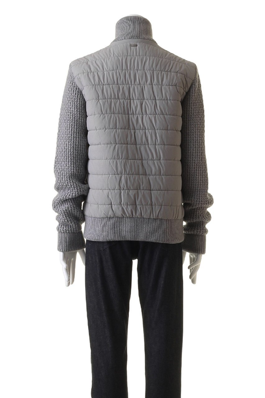【ヘルノ/HERNO / MEN】の【MEN】ニットコンビ中綿ブルゾン 人気、トレンドファッション・服の通販 founy(ファニー) 　ファッション　Fashion　メンズファッション　Fashion for Men　コンビ　Combo, Combination Style　ジャケット　Jacket, Outerwear　スタイリッシュ　Stylish, Fashionable　スリーブ　Sleeve, Long Sleeve / Short Sleeve　バランス　Balance, Style Balance　ブルゾン　Blouson, Bomber Jacket　other-4|ID: prp329100004608880 ipo3291000000032952729
