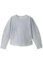 【マリリンムーン/MARILYN MOON】のシャインシアーニットトップ 人気、トレンドファッション・服の通販 founy(ファニー) ファッション Fashion レディースファッション Fashion for Women トップス・カットソー Cut & Sew Tops ニット Knit Tops & Sweaters カジュアルプルオーバー・ニットトップス Pullovers & Knit Tops / Casual Pullovers インナー Innerwear コクーン Cocoon, Cocoon Silhouette シアー Sheer, See-Through シンプル Simple, Minimal 夏 Summer 春 Spring S/S・春夏 SS, Spring/Summer, Warm Season thumbnail アイスブルー|ID: prp329100004608881 ipo3291000000032952754