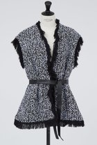【デザイン ワークス/DESIGN WORKS】の【BEAUVET】カラーツイードベスト ラベンダー|ID: prp329100004608883 ipo3291000000032952840