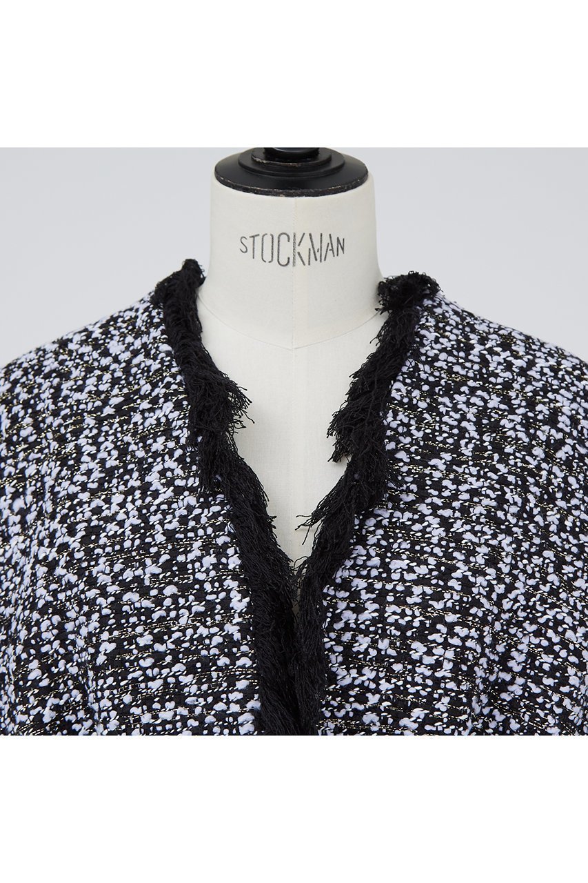 【デザイン ワークス/DESIGN WORKS】の【BEAUVET】カラーツイードベスト 人気、トレンドファッション・服の通販 founy(ファニー) 　ファッション　Fashion　レディースファッション　Fashion for Women　アウター　Coat / Outerwear Collection　レディースジャケット・軽アウター　Jackets　ジャケット　Jacket, Outerwear　ツイード　Twill, Twill Weave　フランス　France, French　ベスト　Vest, Waistcoat　ラベンダー　Lavender　other-6|ID: prp329100004608883 ipo3291000000034956848