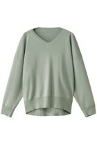 【ハウス オブ ロータス/HOUSE OF LOTUS】のオーガニックコットンVネックプルオーバー グリーン|ID: prp329100004608885 ipo3291000000032952976