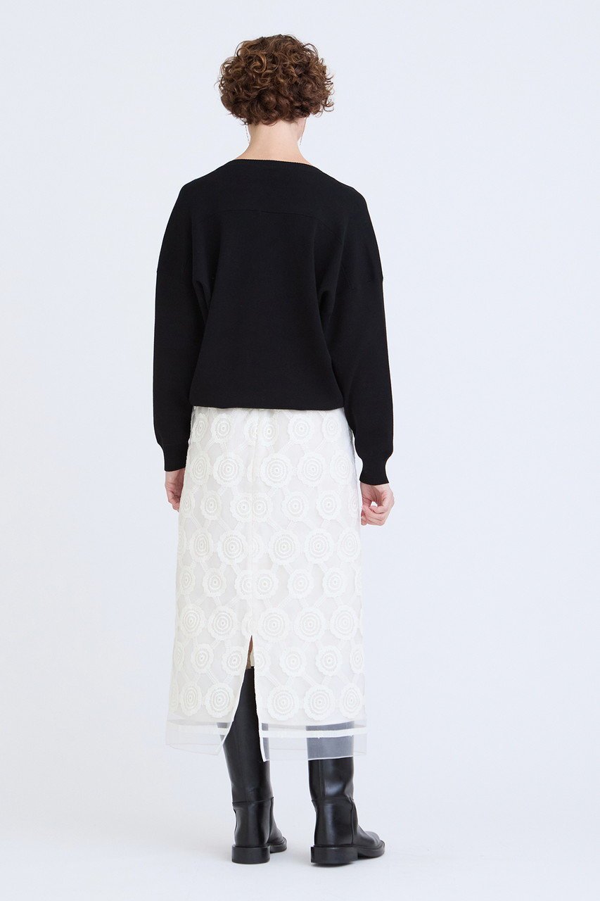 【ハウス オブ ロータス/HOUSE OF LOTUS】のオーガニックコットンVネックプルオーバー 人気、トレンドファッション・服の通販 founy(ファニー) 　ファッション　Fashion　レディースファッション　Fashion for Women　トップス・カットソー　Cut & Sew Tops　ニット　Knit Tops & Sweaters　カジュアルプルオーバー・ニットトップス　Pullovers & Knit Tops / Casual Pullovers　Vネックトップス　V-Neck Tops / V-Cut Neckline Shirts　プリント　Print, Printed Pattern　ボトム　Bottoms, Lower Wear　other-8|ID: prp329100004608885 ipo3291000000032953002