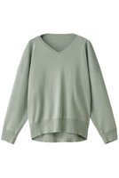 【ハウス オブ ロータス/HOUSE OF LOTUS】のオーガニックコットンVネックプルオーバー 人気、トレンドファッション・服の通販 founy(ファニー) ファッション Fashion レディースファッション Fashion for Women トップス・カットソー Cut & Sew Tops ニット Knit Tops & Sweaters カジュアルプルオーバー・ニットトップス Pullovers & Knit Tops / Casual Pullovers Vネックトップス V-Neck Tops / V-Cut Neckline Shirts プリント Print, Printed Pattern ボトム Bottoms, Lower Wear |ID:prp329100004608885