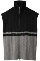 【メゾンスペシャル/MAISON SPECIAL】のケーブルファスナーポンチョ BLK(ブラック)|ID: prp329100004608887 ipo3291000000034909965