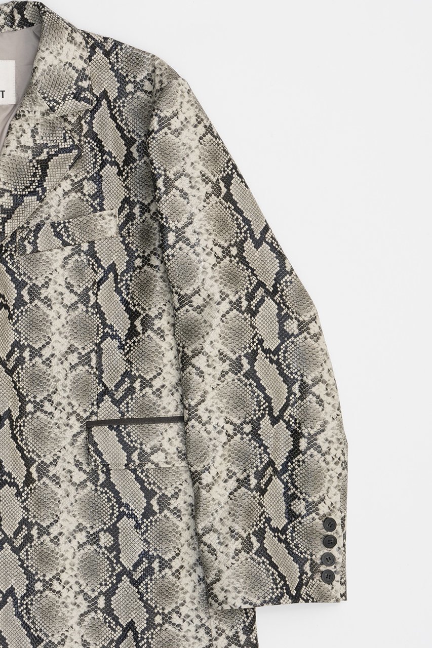 【プランク プロジェクト/PRANK PROJECT】のマルチファブリックフェイクレザージャケット / Multi Fabric Faux Lea 人気、トレンドファッション・服の通販 founy(ファニー) 　ファッション　Fashion　レディースファッション　Fashion for Women　アウター　Coat / Outerwear Collection　レディースジャケット・軽アウター　Jackets　おすすめ　Recommended / Our Picks　ジャケット　Jacket, Outerwear　セットアップ　Set-Up, Coordinated Outfit　パイソン　Python, Snakeskin Pattern　フェイクレザー　Faux Leather, PU Leather　ベルベット　Velvet, Velvety　リアル　Real, Realistic　今季　This Season, Current Season　other-3|ID: prp329100004608888 ipo3291000000035727994