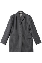 【メゾンスペシャル/MAISON SPECIAL】のBox Silhouette Jacket/ボックスジャケット 人気、トレンドファッション・服の通販 founy(ファニー) ファッション Fashion レディースファッション Fashion for Women アウター Coat / Outerwear Collection レディースジャケット・軽アウター Jackets クラシカル Classical, Vintage-Inspired ジャケット Jacket, Outerwear ストライプ Stripe, Striped Pattern スラックス Slacks, Dress Pants セットアップ Set-Up, Coordinated Outfit ボックス Boxy, Box Shape ロング Long, Long-Length thumbnail GRY(グレー)|ID: prp329100004608891 ipo3291000000035065572