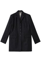 【メゾンスペシャル/MAISON SPECIAL】のBox Silhouette Jacket/ボックスジャケット 人気、トレンドファッション・服の通販 founy(ファニー) ファッション Fashion レディースファッション Fashion for Women アウター Coat / Outerwear Collection レディースジャケット・軽アウター Jackets クラシカル Classical, Vintage-Inspired ジャケット Jacket, Outerwear ストライプ Stripe, Striped Pattern スラックス Slacks, Dress Pants セットアップ Set-Up, Coordinated Outfit ボックス Boxy, Box Shape ロング Long, Long-Length thumbnail NVY(ネイビー)|ID: prp329100004608891 ipo3291000000035065578