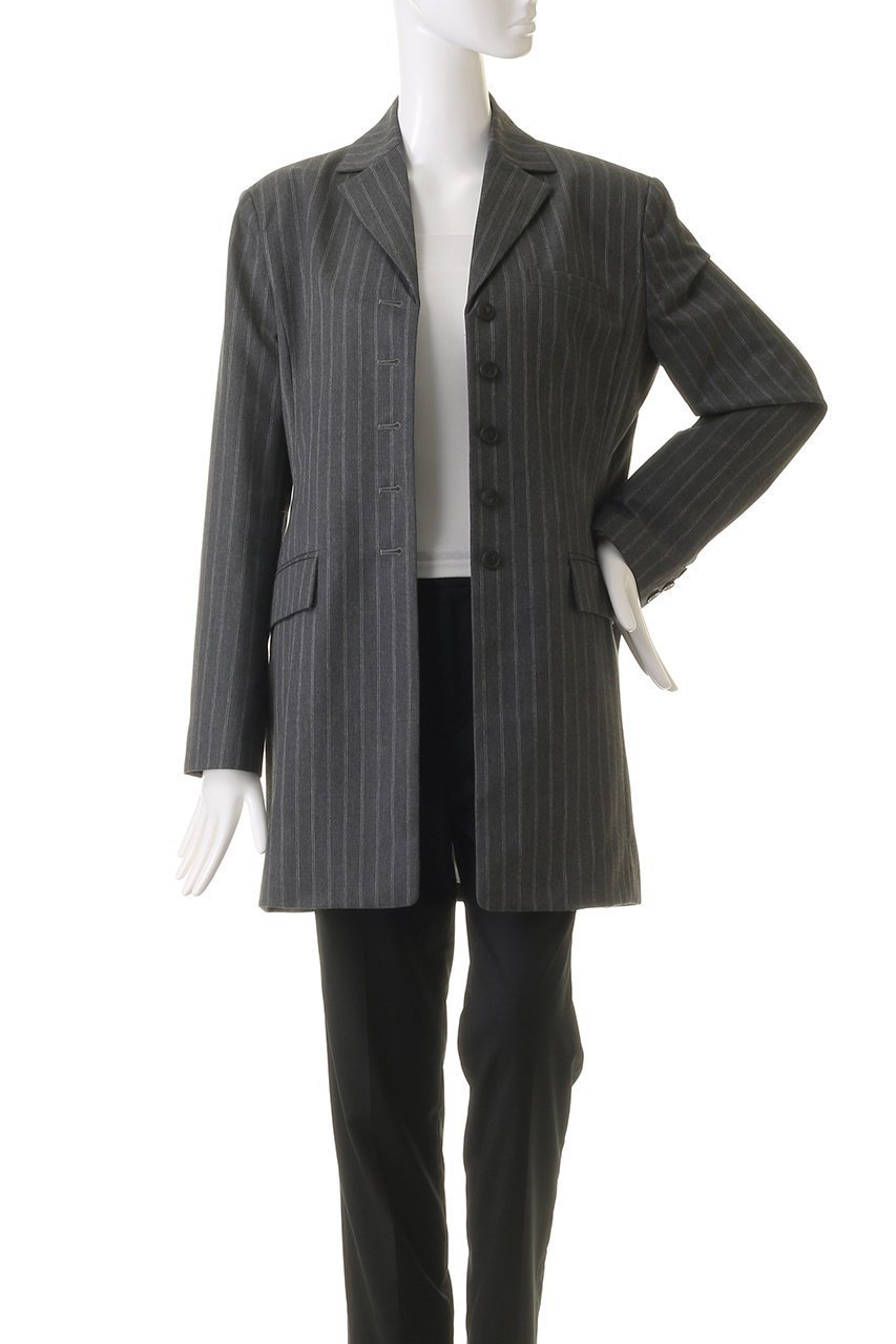 【メゾンスペシャル/MAISON SPECIAL】のBox Silhouette Jacket/ボックスジャケット 人気、トレンドファッション・服の通販 founy(ファニー) 　ファッション　Fashion　レディースファッション　Fashion for Women　アウター　Coat / Outerwear Collection　レディースジャケット・軽アウター　Jackets　クラシカル　Classical, Vintage-Inspired　ジャケット　Jacket, Outerwear　ストライプ　Stripe, Striped Pattern　スラックス　Slacks, Dress Pants　セットアップ　Set-Up, Coordinated Outfit　ボックス　Boxy, Box Shape　ロング　Long, Long-Length　other-7|ID: prp329100004608891 ipo3291000000035065590