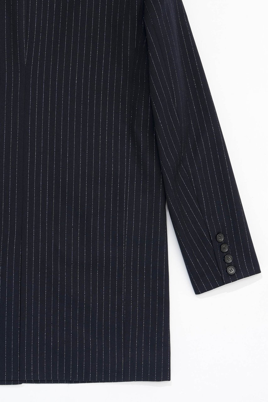 【メゾンスペシャル/MAISON SPECIAL】のBox Silhouette Jacket/ボックスジャケット 人気、トレンドファッション・服の通販 founy(ファニー) 　ファッション　Fashion　レディースファッション　Fashion for Women　アウター　Coat / Outerwear Collection　レディースジャケット・軽アウター　Jackets　クラシカル　Classical, Vintage-Inspired　ジャケット　Jacket, Outerwear　ストライプ　Stripe, Striped Pattern　スラックス　Slacks, Dress Pants　セットアップ　Set-Up, Coordinated Outfit　ボックス　Boxy, Box Shape　ロング　Long, Long-Length　other-8|ID: prp329100004608891 ipo3291000000035065591