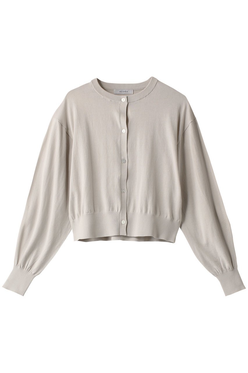 【エリオポール/heliopole】のハイゲージクロップドカーディガン 人気、トレンドファッション・服の通販 founy(ファニー) ファッション Fashion レディースファッション Fashion for Women トップス・カットソー Cut & Sew Tops ニット Knit Tops & Sweaters カーディガン・羽織り Layered Style Cardigans カーディガン Cardigan, Knitwear シンプル Simple, Minimal スリーブ Sleeve, Long Sleeve / Short Sleeve 春 Spring other-1|ID: prp329100004608892 ipo3291000000035067969