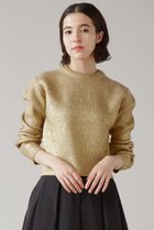 【マルティニーク/martinique】のホイルプリントニット ベージュ|ID: prp329100004608894 ipo3291000000032953387