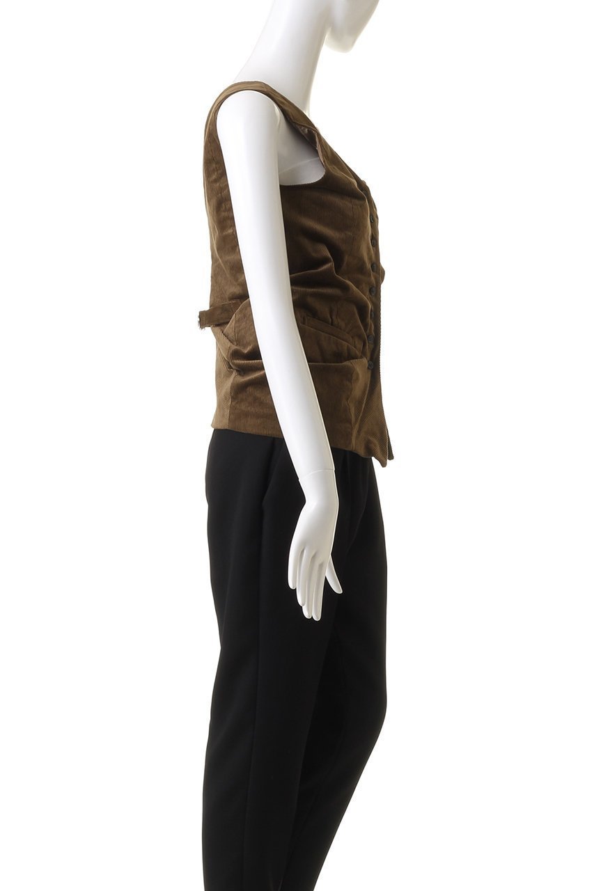 【メゾンスペシャル/MAISON SPECIAL】のCorduroy Asymmetry Vest/コーデュロイアシンメトリーベスト 人気、トレンドファッション・服の通販 founy(ファニー) 　ファッション　Fashion　レディースファッション　Fashion for Women　アウター　Coat / Outerwear Collection　レディースジャケット・軽アウター　Jackets　アシンメトリー　Asymmetrical Style　秋　Autumn　カットソー　Cut and Sewn Top　カーゴパンツ　Cargo Pants, Utility Pants　コーデュロイ　Corduroy, Cord Fabric　ジャケット　Jacket, Outerwear　セットアップ　Set-Up, Coordinated Outfit　ベスト　Vest, Waistcoat　おすすめ　Recommended / Our Picks　other-3|ID: prp329100004608904 ipo3291000000034909567