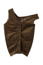 【メゾンスペシャル/MAISON SPECIAL】のCorduroy Asymmetry Vest/コーデュロイアシンメトリーベスト BRN(ブラウン)|ID: prp329100004608904 ipo3291000000036022894