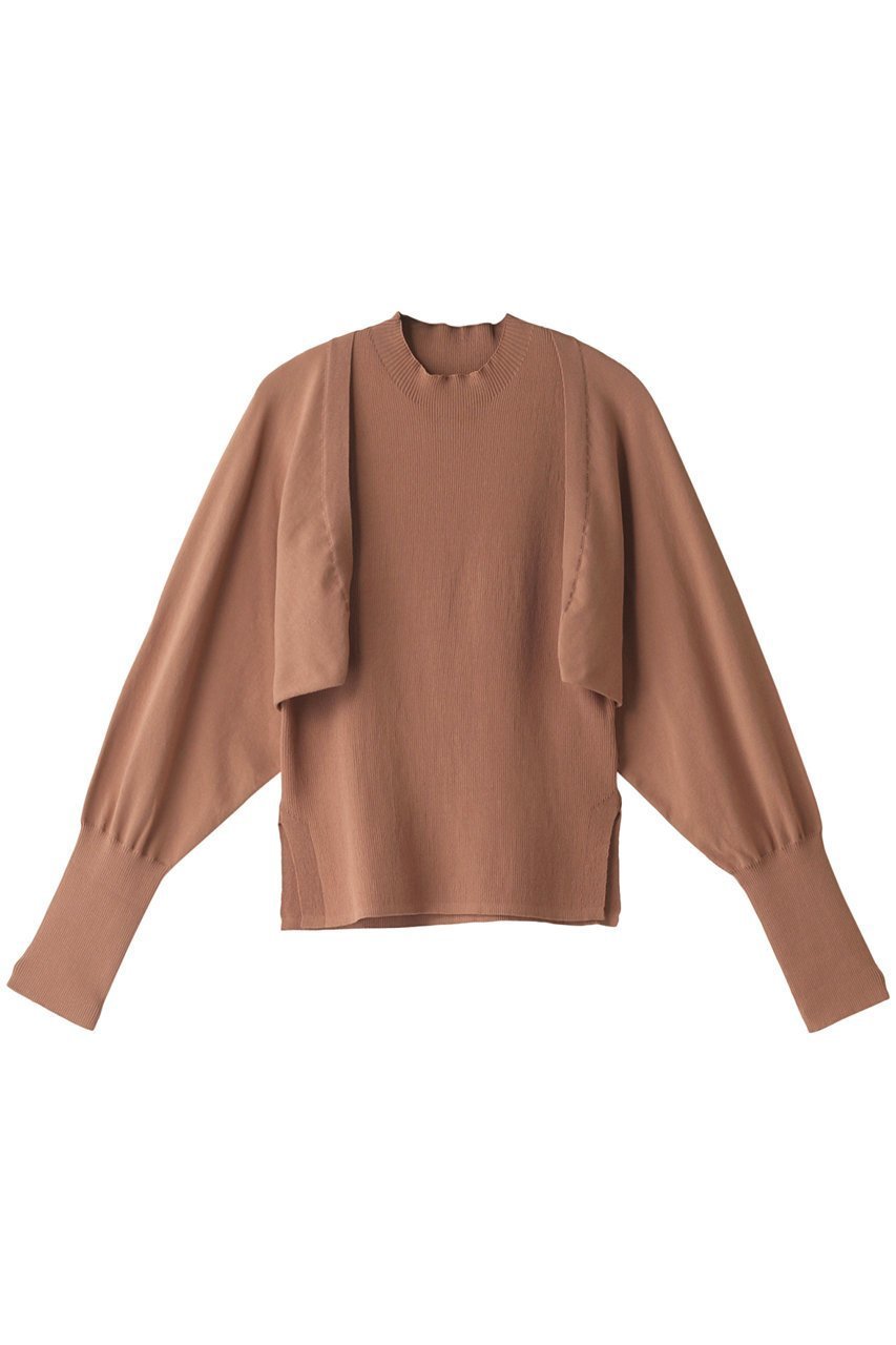 【マルティニーク/martinique】のセパレートプルオーバー インテリア・キッズ・メンズ・レディースファッション・服の通販 founy(ファニー) 　ファッション　Fashion　レディースファッション　Fashion for Women　トップス・カットソー　Cut & Sew Tops　ニット　Knit Tops & Sweaters　カジュアルプルオーバー・ニットトップス　Pullovers & Knit Tops / Casual Pullovers　シンプル　Simple, Minimal　セパレート　Separate, Two-Piece　ボレロ　Bolero, Short Cardigan　ピンク|ID: prp329100004608906 ipo3291000000036079325