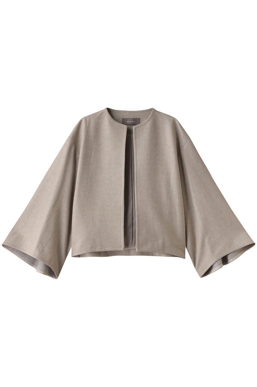 【エリオポール/heliopole】のフレアスリーブジャケット 人気、トレンドファッション・服の通販 founy(ファニー) ファッション Fashion レディースファッション Fashion for Women アウター Coat / Outerwear Collection レディースジャケット・軽アウター Jackets おすすめ Recommended / Our Picks シンプル Simple, Minimal ジャケット Jacket, Outerwear ストレッチ Stretch, Stretchy Fabric スリーブ Sleeve, Long Sleeve / Short Sleeve セットアップ Set-Up, Coordinated Outfit フレア Flare, Flared 秋 Autumn other-1|ID: prp329100004608908 ipo3291000000036029686