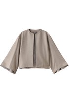 【エリオポール/heliopole】のフレアスリーブジャケット 人気、トレンドファッション・服の通販 founy(ファニー) ファッション Fashion レディースファッション Fashion for Women アウター Coat / Outerwear Collection レディースジャケット・軽アウター Jackets おすすめ Recommended / Our Picks シンプル Simple, Minimal ジャケット Jacket, Outerwear ストレッチ Stretch, Stretchy Fabric スリーブ Sleeve, Long Sleeve / Short Sleeve セットアップ Set-Up, Coordinated Outfit フレア Flare, Flared 秋 Autumn thumbnail ベージュ|ID: prp329100004608908 ipo3291000000036029687