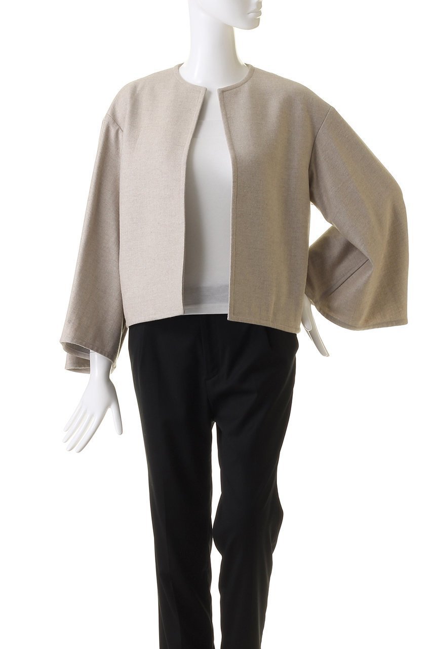 【エリオポール/heliopole】のフレアスリーブジャケット 人気、トレンドファッション・服の通販 founy(ファニー) ファッション Fashion レディースファッション Fashion for Women アウター Coat / Outerwear Collection レディースジャケット・軽アウター Jackets おすすめ Recommended / Our Picks シンプル Simple, Minimal ジャケット Jacket, Outerwear ストレッチ Stretch, Stretchy Fabric スリーブ Sleeve, Long Sleeve / Short Sleeve セットアップ Set-Up, Coordinated Outfit フレア Flare, Flared 秋 Autumn other-2|ID: prp329100004608908 ipo3291000000036029688