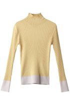 【デザイン ワークス/DESIGN WORKS】のワイドリブプルオーバー イエロー|ID: prp329100004608909 ipo3291000000034957499