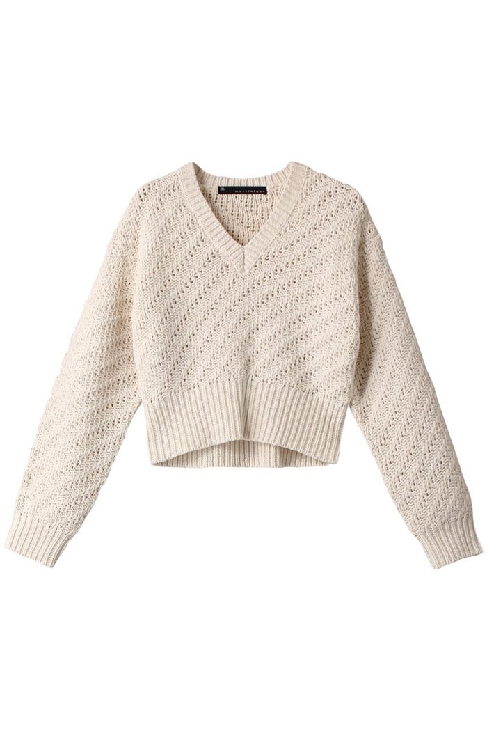 【マルティニーク/martinique】のツイルステッチニット インテリア・キッズ・メンズ・レディースファッション・服の通販 founy(ファニー) https://founy.com/ ファッション Fashion レディースファッション Fashion for Women トップス・カットソー Cut & Sew Tops ニット Knit Tops & Sweaters カジュアルプルオーバー・ニットトップス Pullovers & Knit Tops / Casual Pullovers ショート Short, Short Length シンプル Simple, Minimal ジーンズ Jeans, Denim Pants トレンド Trend, Trending Now ボトム Bottoms, Lower Wear |ID: prp329100004608910 ipo3291000000032953786