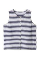 【ミズイロ インド/mizuiro ind】のBD crew neck N/S C/D カーディガン blue|ID: prp329100004608912 ipo3291000000032953856