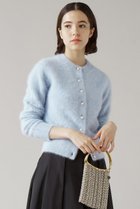 【マルティニーク/martinique】の【一部WEB限定】FOXパールカーディガン サックス|ID: prp329100004608914 ipo3291000000032953942