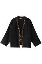 【ハウス オブ ロータス/HOUSE OF LOTUS】のリネンビジュージャケット 人気、トレンドファッション・服の通販 founy(ファニー) ファッション Fashion レディースファッション Fashion for Women アウター Coat / Outerwear Collection レディースジャケット・軽アウター Jackets ジャケット Jacket, Outerwear ビジュー Bijou, Jewel-like Accent ベーシック Basic, Essential リネン Linen, Linen Fabric ロング Long, Long-Length thumbnail ブラック|ID: prp329100004608915 ipo3291000000032954011