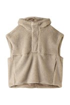 【ミディウミソリッド/MIDIUMISOLID】のboa vest ベスト 人気、トレンドファッション・服の通販 founy(ファニー) ファッション Fashion レディースファッション Fashion for Women トップス・カットソー Cut & Sew Tops ニット Knit Tops & Sweaters ベスト&ジレ / 重ね着スタイル Vests & Gilets カジュアルプルオーバー・ニットトップス Pullovers & Knit Tops / Casual Pullovers ベスト Vest, Waistcoat モコモコ Fuzzy, Fluffy 冬 Winter / This Winter 秋 Autumn thumbnail beige|ID: prp329100004608917 ipo3291000000034970298