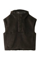 【ミディウミソリッド/MIDIUMISOLID】のboa vest ベスト 人気、トレンドファッション・服の通販 founy(ファニー) ファッション Fashion レディースファッション Fashion for Women トップス・カットソー Cut & Sew Tops ニット Knit Tops & Sweaters ベスト&ジレ / 重ね着スタイル Vests & Gilets カジュアルプルオーバー・ニットトップス Pullovers & Knit Tops / Casual Pullovers ベスト Vest, Waistcoat モコモコ Fuzzy, Fluffy 冬 Winter / This Winter 秋 Autumn thumbnail brown|ID: prp329100004608917 ipo3291000000034970299