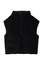 【ミディウミソリッド/MIDIUMISOLID】のboa vest ベスト 人気、トレンドファッション・服の通販 founy(ファニー) ファッション Fashion レディースファッション Fashion for Women トップス・カットソー Cut & Sew Tops ニット Knit Tops & Sweaters ベスト&ジレ / 重ね着スタイル Vests & Gilets カジュアルプルオーバー・ニットトップス Pullovers & Knit Tops / Casual Pullovers ベスト Vest, Waistcoat モコモコ Fuzzy, Fluffy 冬 Winter / This Winter 秋 Autumn thumbnail black|ID: prp329100004608917 ipo3291000000034970300