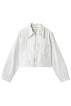 【マルティニーク/martinique】の【CURRENTAGE】デニムジャケット 人気、トレンドファッション・服の通販 founy(ファニー) ファッション Fashion レディースファッション Fashion for Women アウター Coat / Outerwear Collection レディースジャケット・軽アウター Jackets デニムジャケット / カジュアルアウター Denim Jackets 2026年 2026 クラシカル Classical, Vintage-Inspired コンパクト Compact, Small Size ショート Short, Short Length ジャケット Jacket, Outerwear デニム Denim, Jeans Material ハイネック High Neck, Mock Neck モダン Modern, Contemporary 夏 Summer 定番 Standard, Basic Item 春 Spring S/S・春夏 SS, Spring/Summer, Warm Season thumbnail ホワイト|ID: prp329100004608920 ipo3291000000035821034