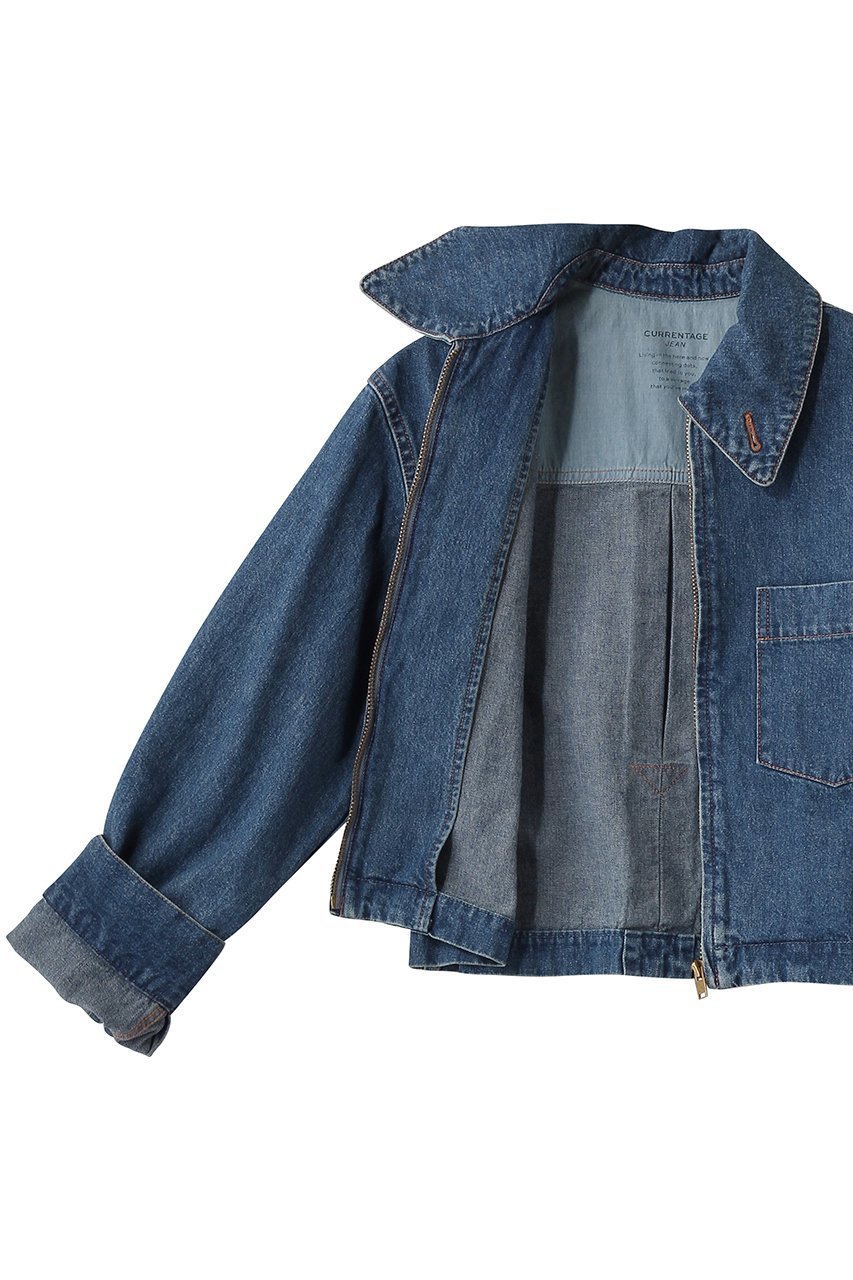 【マルティニーク/martinique】の【CURRENTAGE】デニムジャケット 人気、トレンドファッション・服の通販 founy(ファニー) 　ファッション　Fashion　レディースファッション　Fashion for Women　アウター　Coat / Outerwear Collection　レディースジャケット・軽アウター　Jackets　デニムジャケット / カジュアルアウター　Denim Jackets　クラシカル　Classical, Vintage-Inspired　コンパクト　Compact, Small Size　ショート　Short, Short Length　ジャケット　Jacket, Outerwear　デニム　Denim, Jeans Material　ハイネック　High Neck, Mock Neck　モダン　Modern, Contemporary　定番　Standard, Basic Item　other-6|ID: prp329100004608920 ipo3291000000036102924