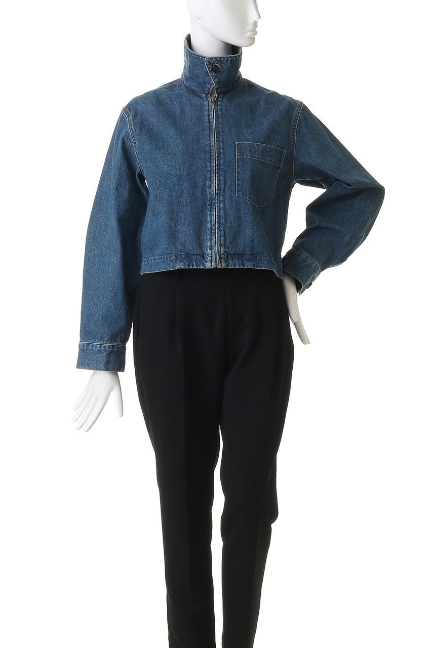 【マルティニーク/martinique】の【CURRENTAGE】デニムジャケット 人気、トレンドファッション・服の通販 founy(ファニー) 　ファッション　Fashion　レディースファッション　Fashion for Women　アウター　Coat / Outerwear Collection　レディースジャケット・軽アウター　Jackets　デニムジャケット / カジュアルアウター　Denim Jackets　クラシカル　Classical, Vintage-Inspired　コンパクト　Compact, Small Size　ショート　Short, Short Length　ジャケット　Jacket, Outerwear　デニム　Denim, Jeans Material　ハイネック　High Neck, Mock Neck　モダン　Modern, Contemporary　定番　Standard, Basic Item　other-7|ID: prp329100004608920 ipo3291000000036102925