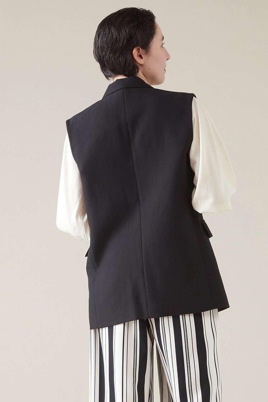 【マルティニーク/martinique】のシングルベスト 人気、トレンドファッション・服の通販 founy(ファニー) 　ファッション　Fashion　レディースファッション　Fashion for Women　アウター　Coat / Outerwear Collection　レディースジャケット・軽アウター　Jackets　ジャケット　Jacket, Outerwear　デニム　Denim, Jeans Material　パターン　Pattern, Design Print　フロント　Front, Front Design　ベスト　Vest, Waistcoat　other-3|ID: prp329100004608925 ipo3291000000032954320