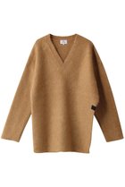 【ランバン オン ブルー/LANVIN en Bleu】のVネックシャギーニット ベージュ|ID: prp329100004608926 ipo3291000000032954327