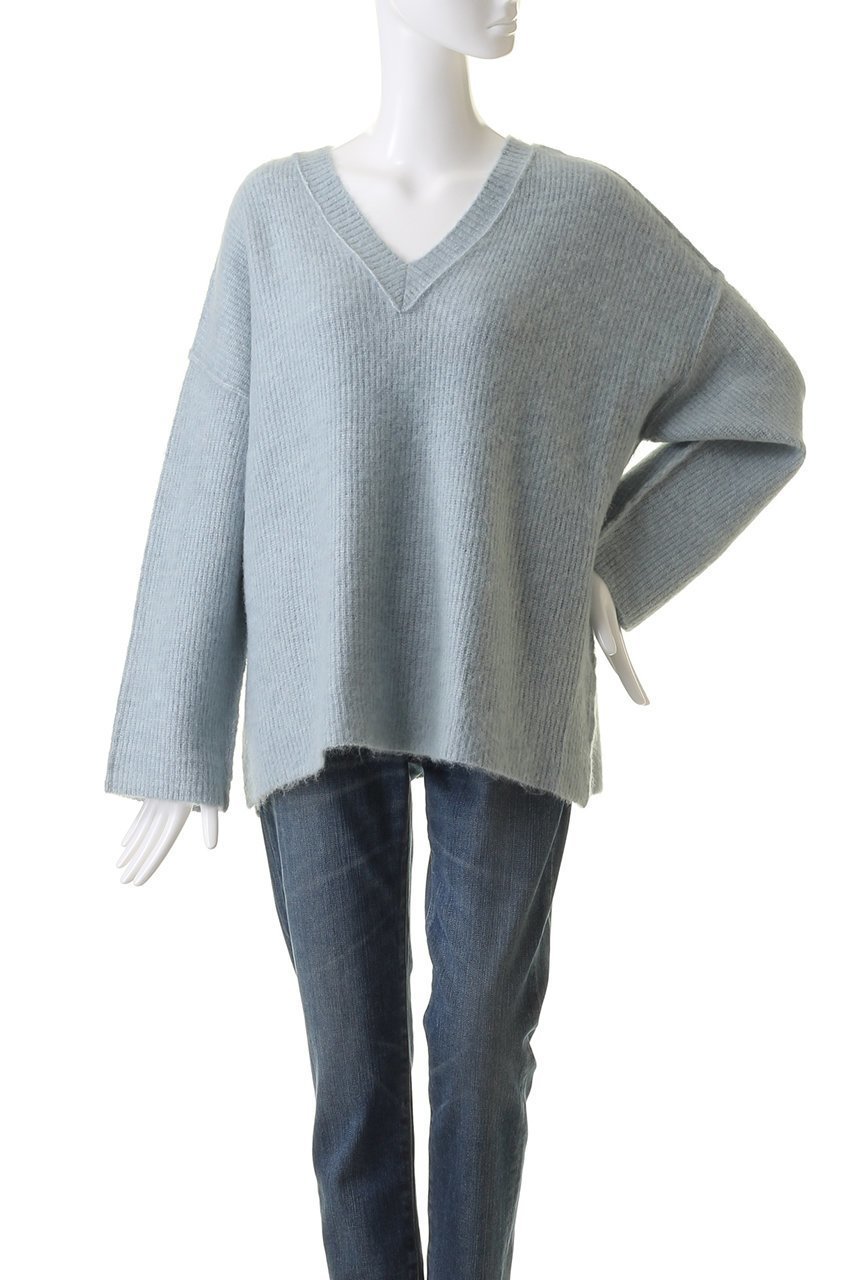 【マリリンムーン/MARILYN MOON】の【WALANCE】ブラッシュトニット2way プルオーバー 人気、トレンドファッション・服の通販 founy(ファニー) 　ファッション　Fashion　レディースファッション　Fashion for Women　トップス・カットソー　Cut & Sew Tops　ニット　Knit Tops & Sweaters　カジュアルプルオーバー・ニットトップス　Pullovers & Knit Tops / Casual Pullovers　other-2|ID: prp329100004608930 ipo3291000000032954413