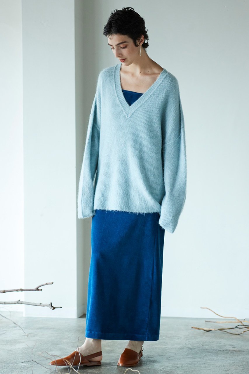 【マリリンムーン/MARILYN MOON】の【WALANCE】ブラッシュトニット2way プルオーバー 人気、トレンドファッション・服の通販 founy(ファニー) 　ファッション　Fashion　レディースファッション　Fashion for Women　トップス・カットソー　Cut & Sew Tops　ニット　Knit Tops & Sweaters　カジュアルプルオーバー・ニットトップス　Pullovers & Knit Tops / Casual Pullovers　other-7|ID: prp329100004608930 ipo3291000000032954433