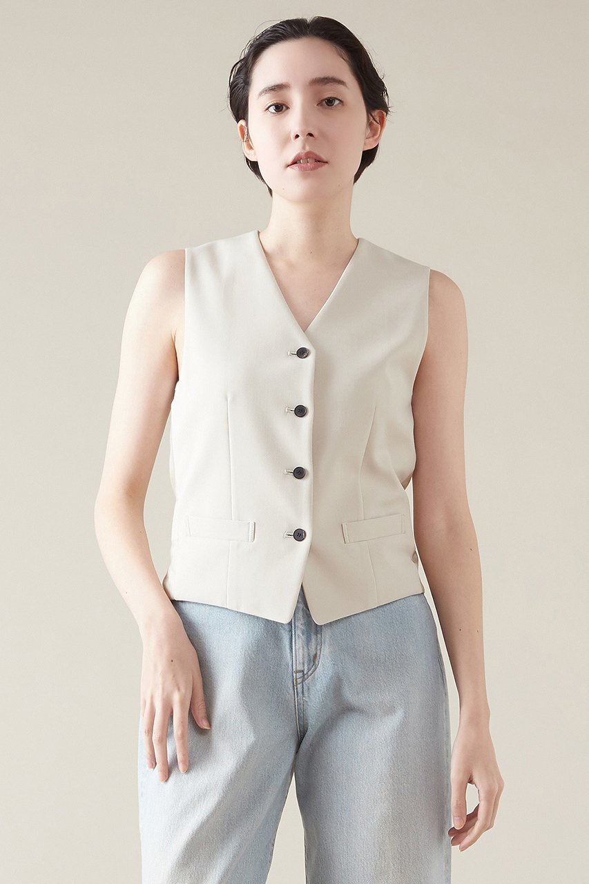 【マルティニーク/martinique】のコンパクトジレ(3ピース可) 人気、トレンドファッション・服の通販 founy(ファニー) 　ファッション　Fashion　レディースファッション　Fashion for Women　アウター　Coat / Outerwear Collection　レディースジャケット・軽アウター　Jackets　ジャケット　Jacket, Outerwear　セットアップ　Set-Up, Coordinated Outfit　ドレス　Dress, One-Piece　ベスト　Vest, Waistcoat　ベーシック　Basic, Essential　 other-1|ID: prp329100004608941 ipo3291000000032954736