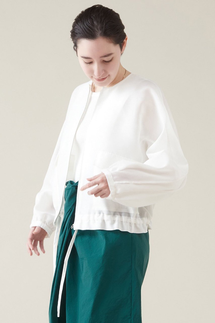 【マルティニーク/martinique】のノーカラーブルゾン 人気、トレンドファッション・服の通販 founy(ファニー) 　ファッション　Fashion　レディースファッション　Fashion for Women　アウター　Coat / Outerwear Collection　レディースジャケット・軽アウター　Jackets　ブルゾンジャケット・スポーティアウター　Blouson Jackets　おすすめ　Recommended / Our Picks　ジャケット　Jacket, Outerwear　バランス　Balance, Style Balance　ブルゾン　Blouson, Bomber Jacket　エレガント 上品　Elegant　other-2|ID: prp329100004608946 ipo3291000000032955131