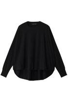 【ミズイロ インド/mizuiro ind】のfront seem cocoon P/O プルオーバー black|ID: prp329100004608947 ipo3291000000032955158