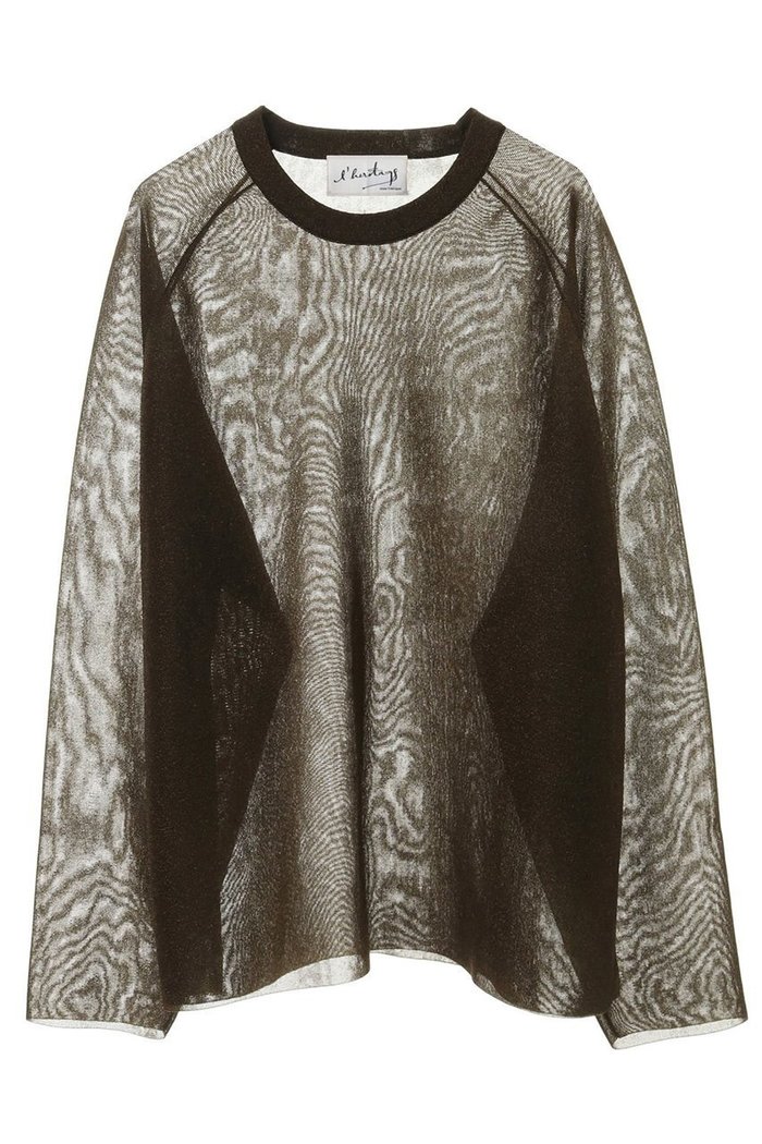 【マルティニーク/martinique】の【l heritage martinique】シアーミラノプルオーバー インテリア・キッズ・メンズ・レディースファッション・服の通販 founy(ファニー) https://founy.com/ ファッション Fashion レディースファッション Fashion for Women トップス・カットソー Cut & Sew Tops ニット Knit Tops & Sweaters カジュアルプルオーバー・ニットトップス Pullovers & Knit Tops / Casual Pullovers ヴィンテージ Vintage Style スタンダード Standard, Basic スリット Slit, Slit Detail スリーブ Sleeve, Long Sleeve / Short Sleeve ミラノリブ Milano Rib, Milano Stitch おすすめ Recommended / Our Picks エレガント 上品 Elegant |ID: prp329100004608955 ipo3291000000032955463