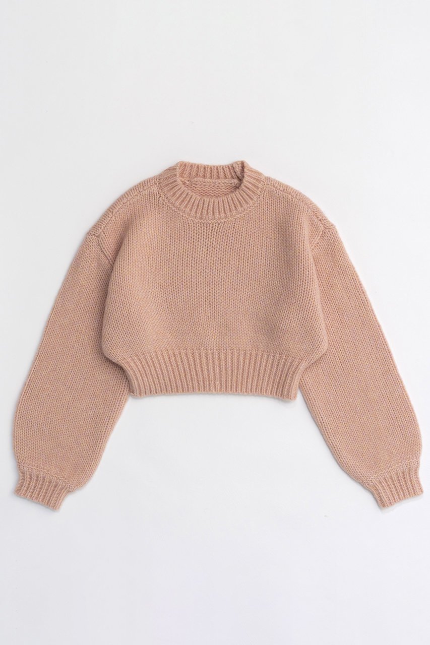 【メゾンスペシャル/MAISON SPECIAL】のWool Short Length Knitwear/ウールショートニット インテリア・キッズ・メンズ・レディースファッション・服の通販 founy(ファニー) 　ファッション　Fashion　レディースファッション　Fashion for Women　トップス・カットソー　Cut & Sew Tops　ニット　Knit Tops & Sweaters　カジュアルプルオーバー・ニットトップス　Pullovers & Knit Tops / Casual Pullovers　コンパクト　Compact, Small Size　ショート　Short, Short Length　PNK(ピンク)|ID: prp329100004608958 ipo3291000000032955770